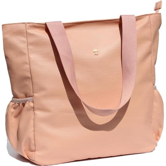 Original Floral Water Resistant Large Tote Bag [Z] Pink